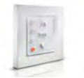 [BLD-ROL-REM-RTS-SOM-SMO-ORN-4] Blind Remote - Smoove Origin 4 (White Frame)